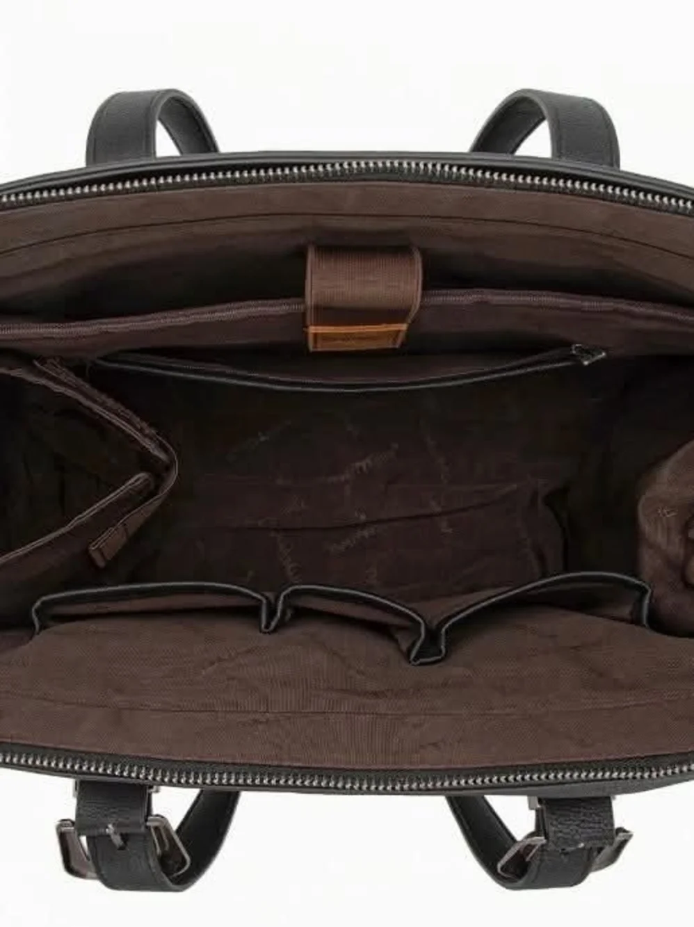 Trinity Ranch CCW Cowhide Black & White Satchel with Matching Wallet
